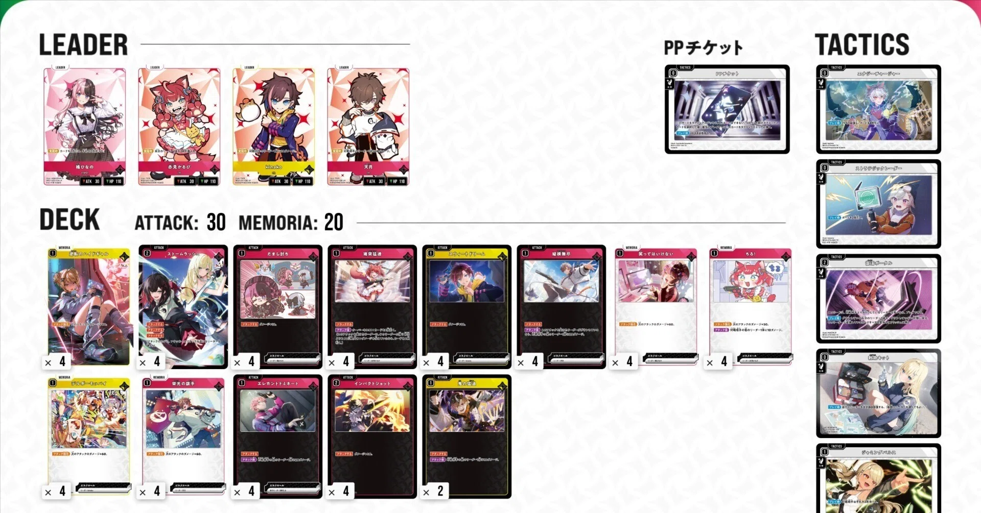 クロススターズ　構築済みデッキ　赤黄CR フルLRP 今回は魔王降臨のCRデッキのレシピを2つほど紹介します！ 赤黄CRと緑