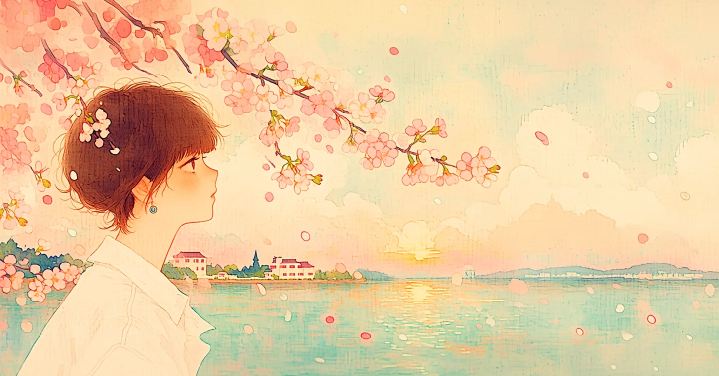 桜の見出し用イラスト│みんフォト利用ありがとうございます！｜日向