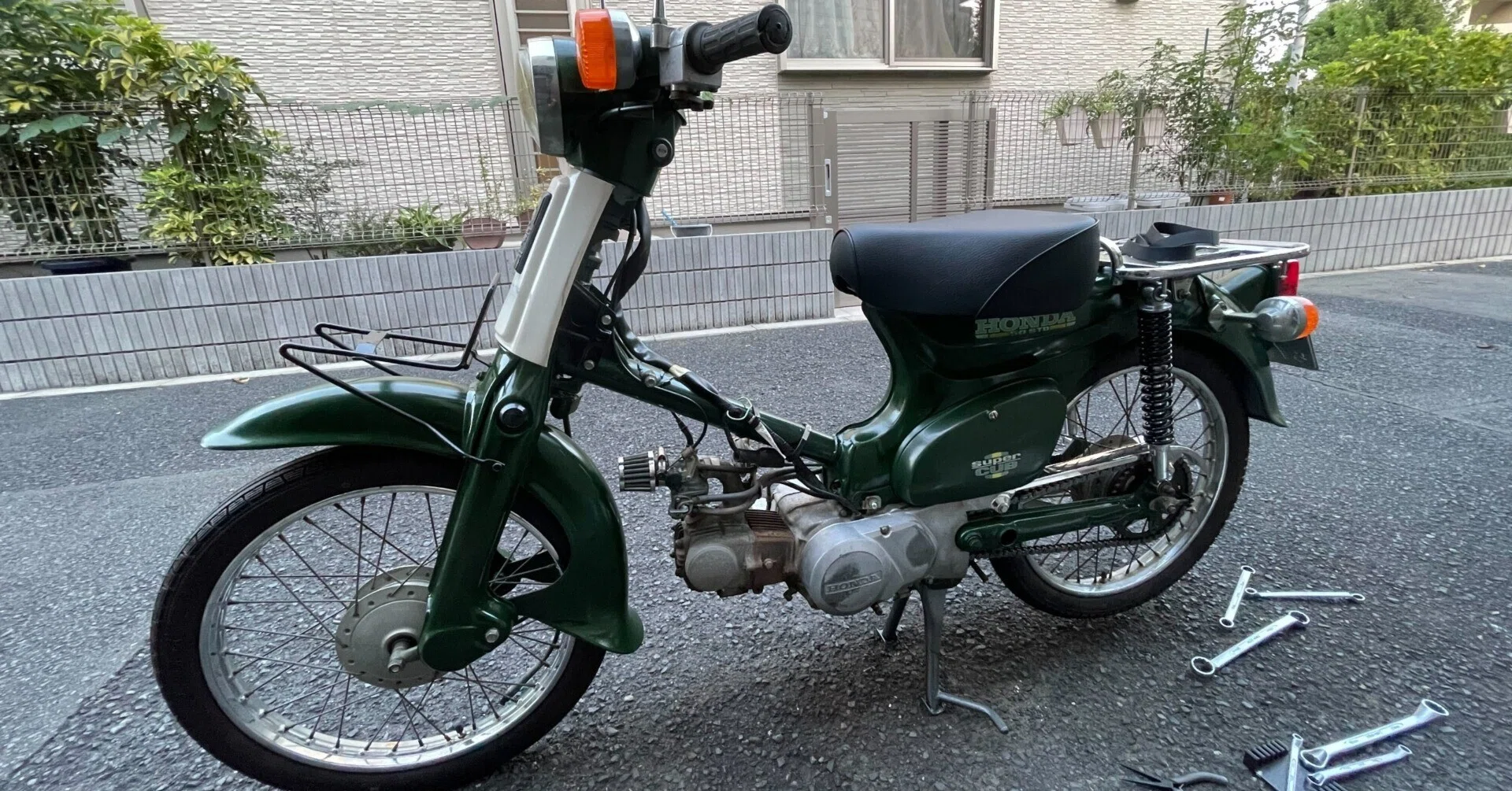 スーパーカブC50 チェーン交換 メンテナンス記録 vol.9｜雄一朗