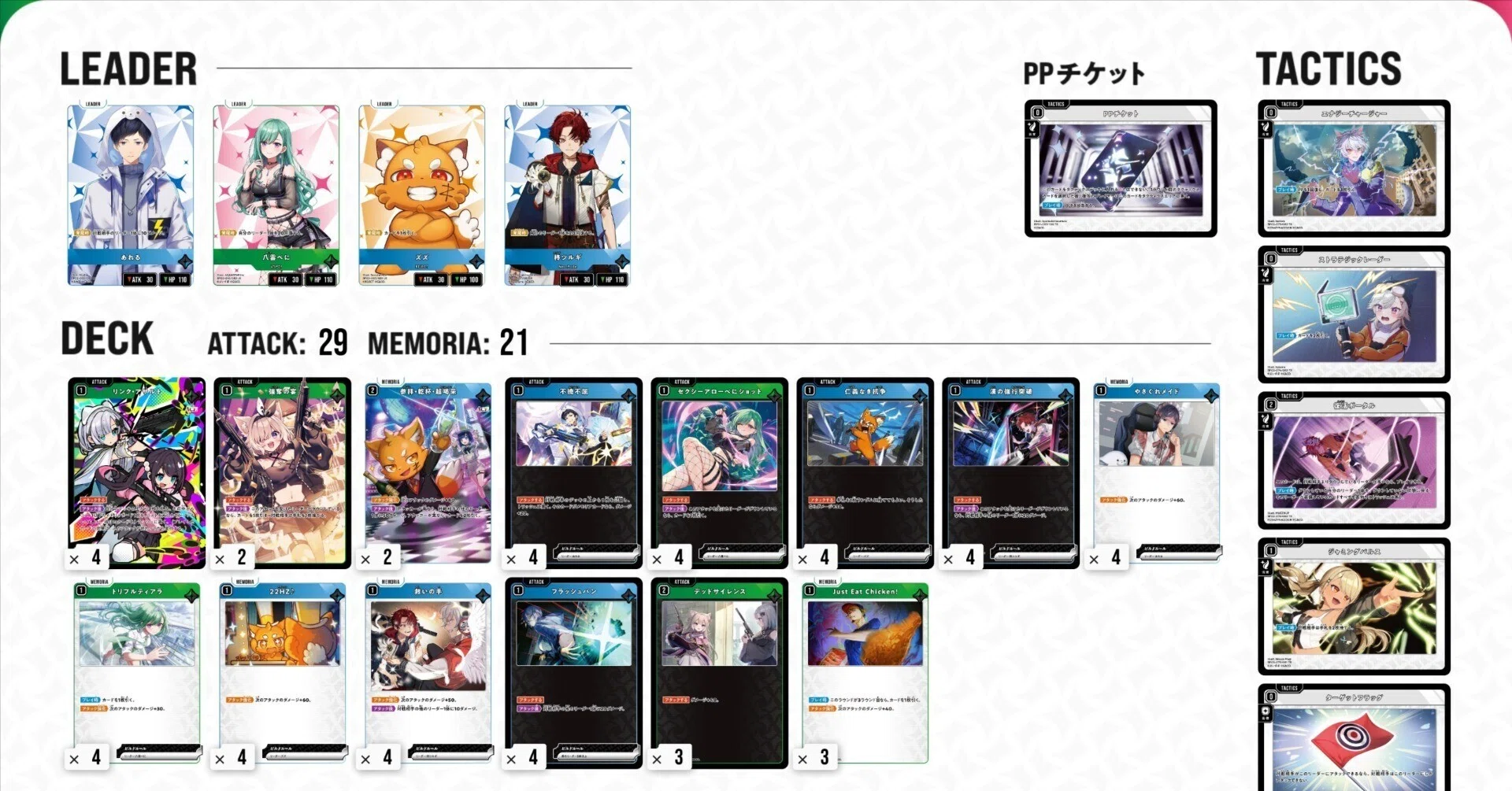 ViViDStrikerS 8宝 フルレアデッキ ViViDStrikerS 8宝 フルレアデッキ