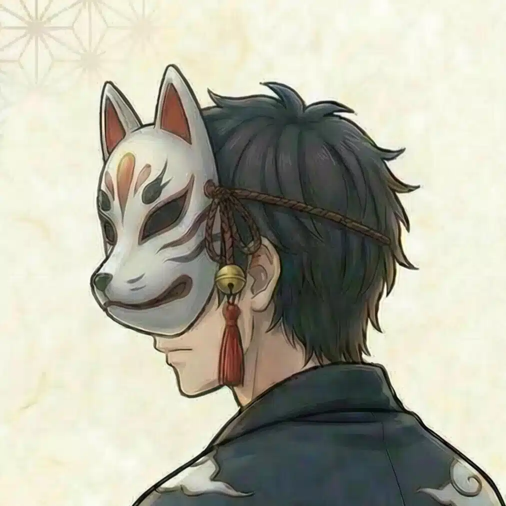窓辺の狐