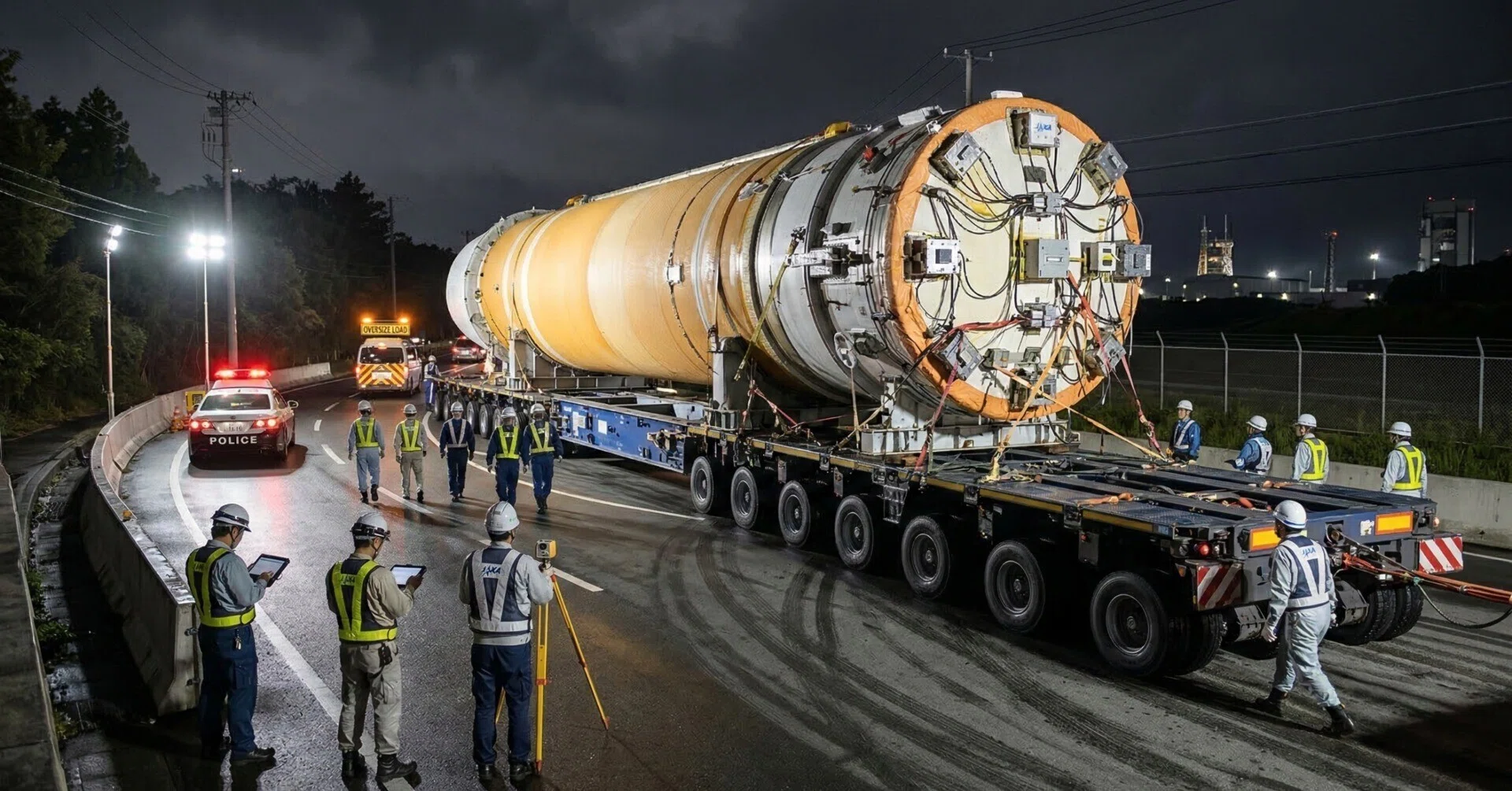 ロケット 打ち上げ前夜に誰も語らない話──ロケットが射場にたどり着くまでの