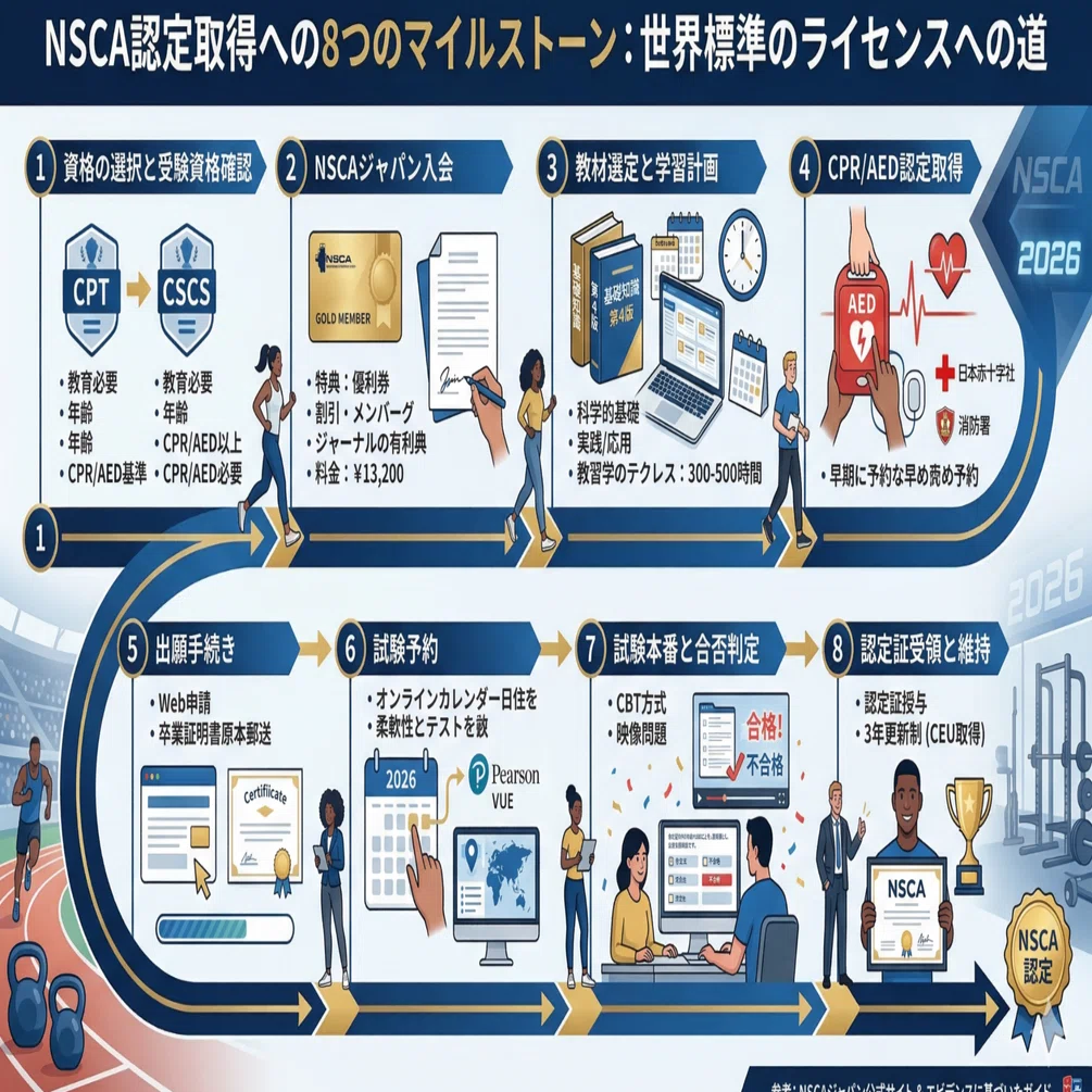 NSCA資格認定試験　3点セット NSCA資格認定試験 3点セット 【公式通販】
