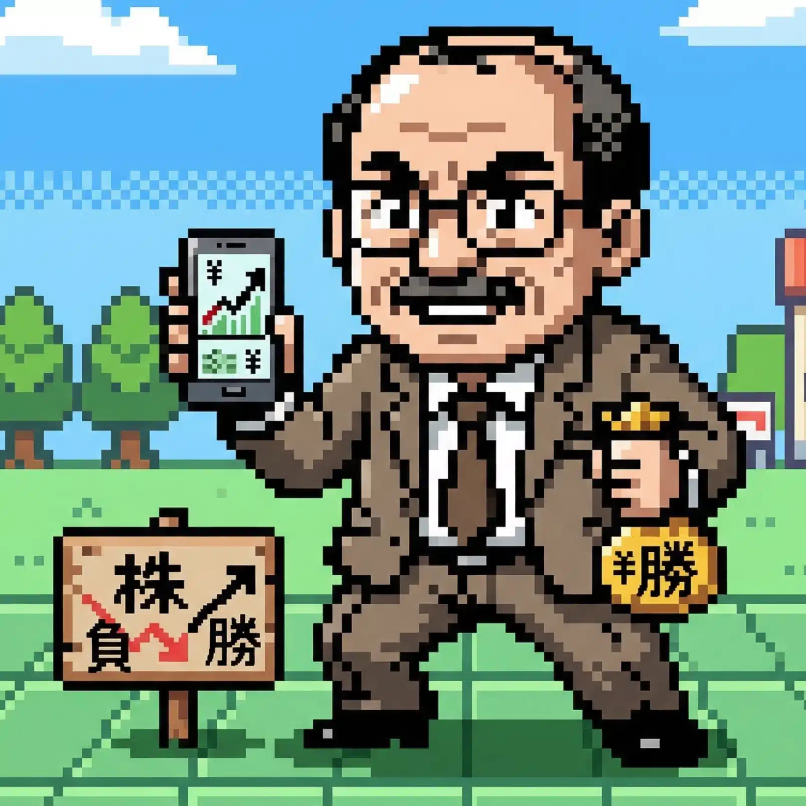 オジだけど株できれば負けたくない
