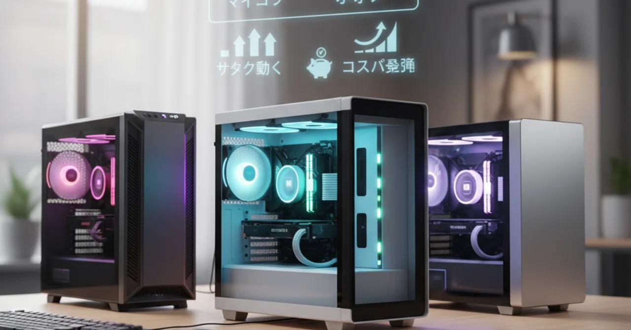初心者必見】これだけでOK！マイクラ・フォトナもサクサク動くコスパ 