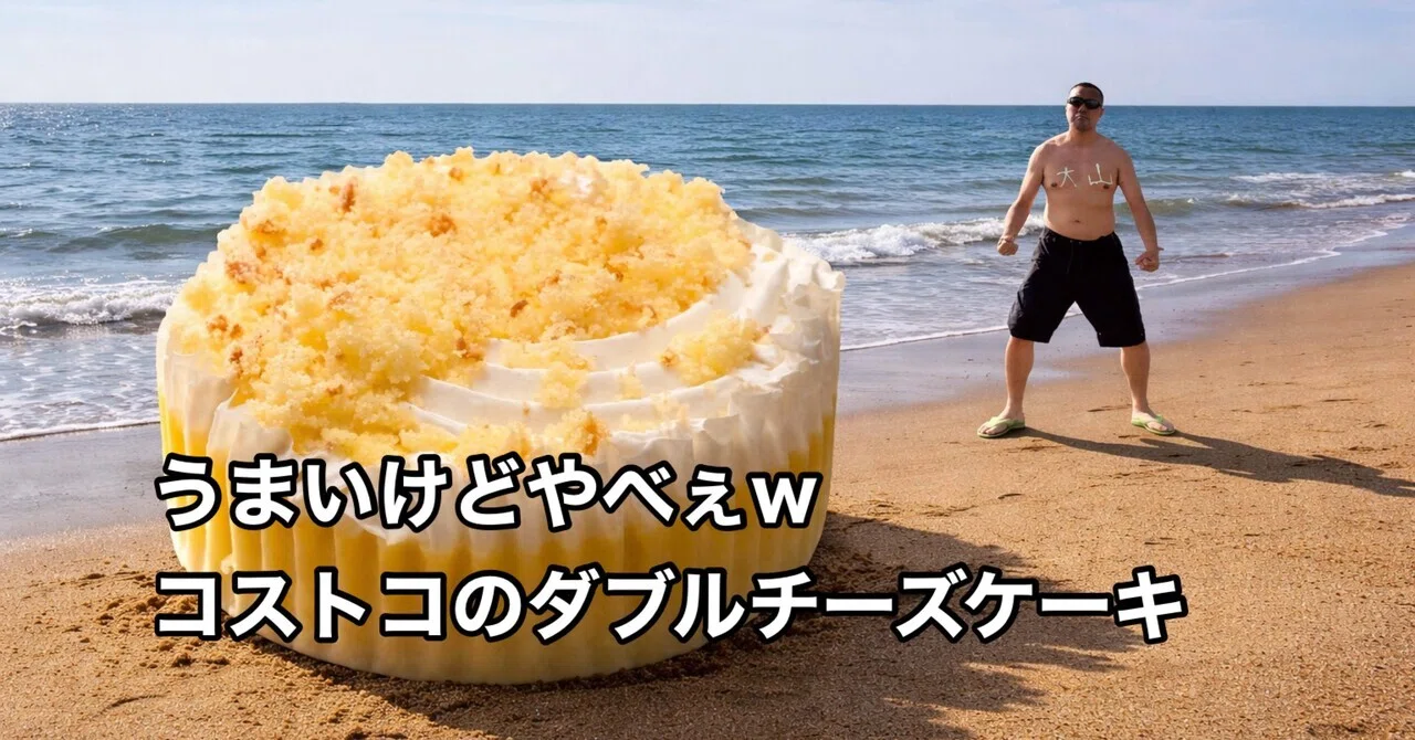 コストコのダブルチーズケーキのカロリーが完全に脂質で殴ってくる