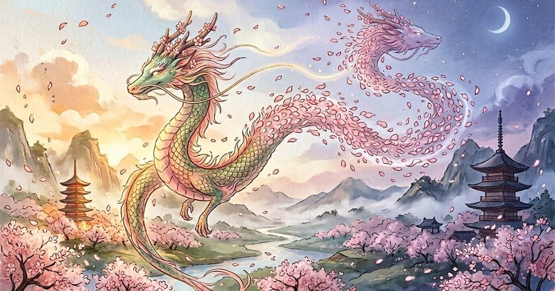 「龍」も「桜」も動き出す日——春分と龍抬頭が重なる年に