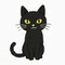 黒猫ふらり