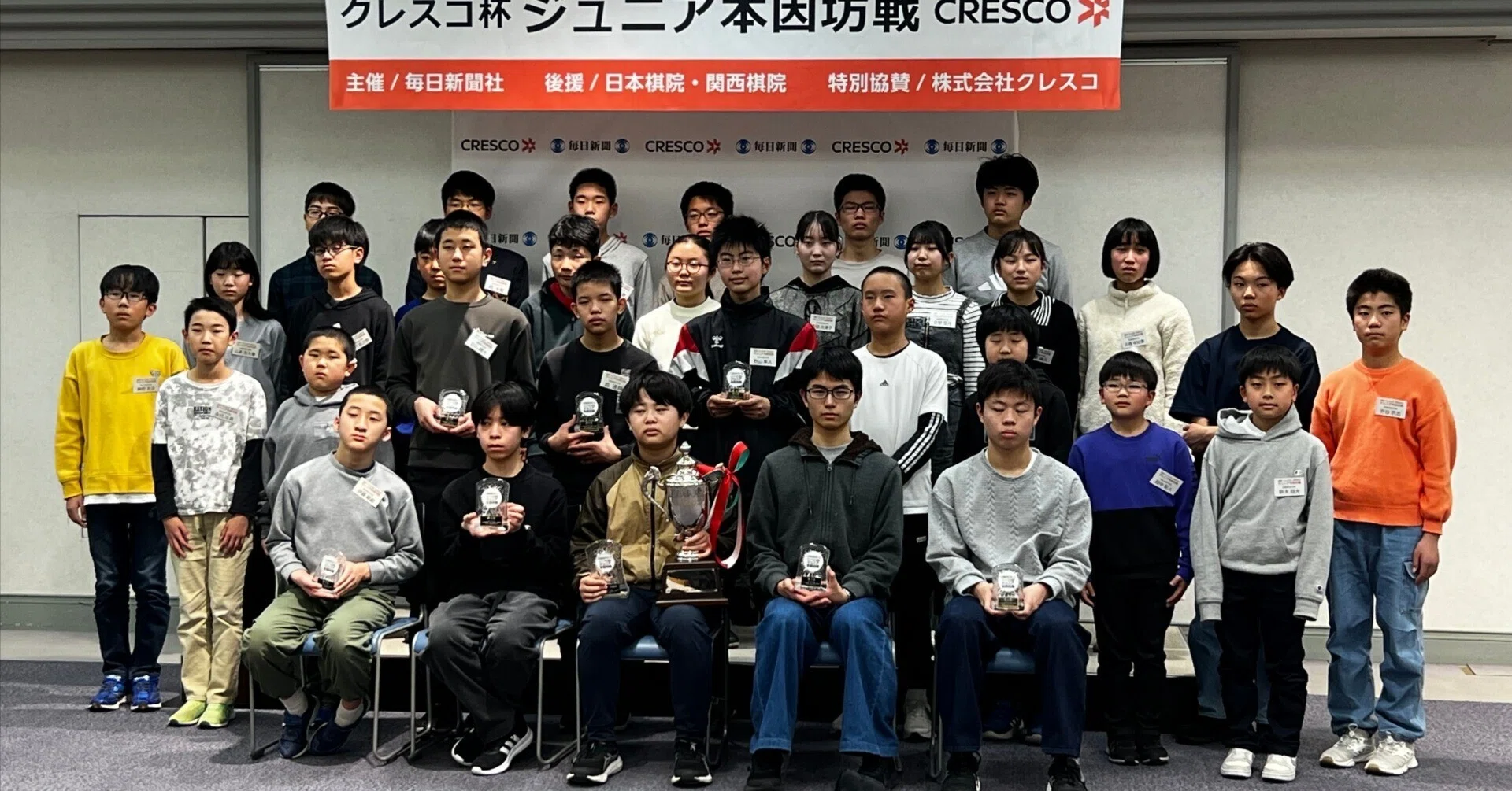 クレスコ杯第29回ジュニア本因坊戦｜日本棋院宮崎支部【囲碁】