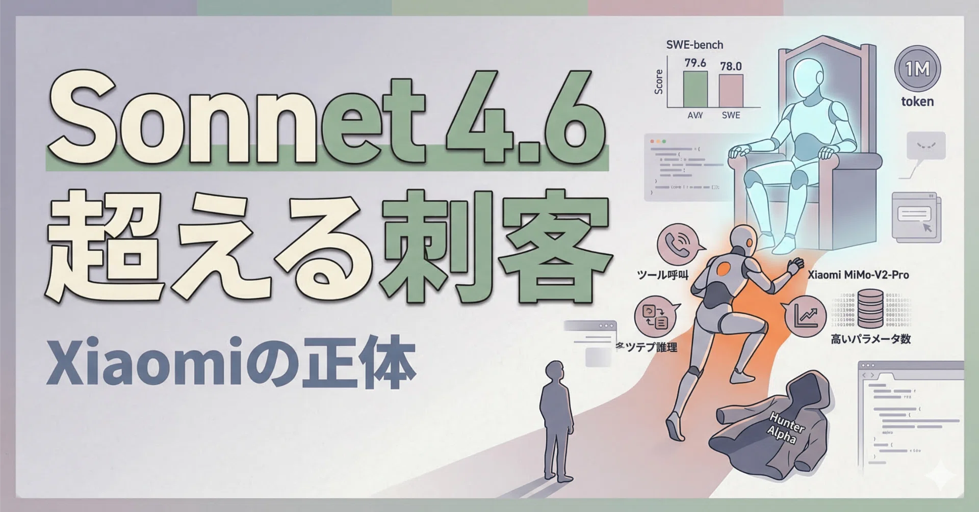 Hunter Alpha”の正体がXiaomiだった話。MiMo-V2-Proは、安い新顔では
