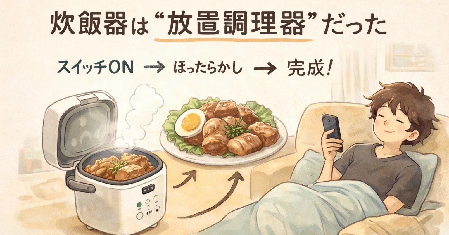 一人暮らしの方に必見！小型炊飯器！ 一人暮らしの「雑調理最強兵器」小型炊飯器を買って使い倒した感想｜あだち
