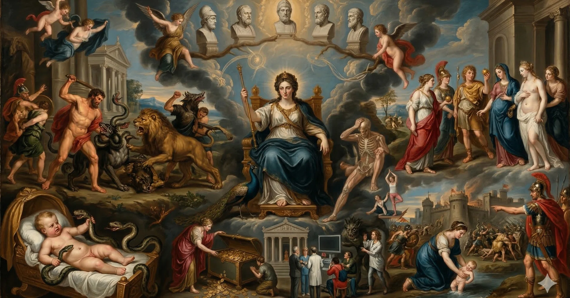 第37講】ヘラクレスの悲劇と世界一の美女。嫉妬の女神「ヘラ」が