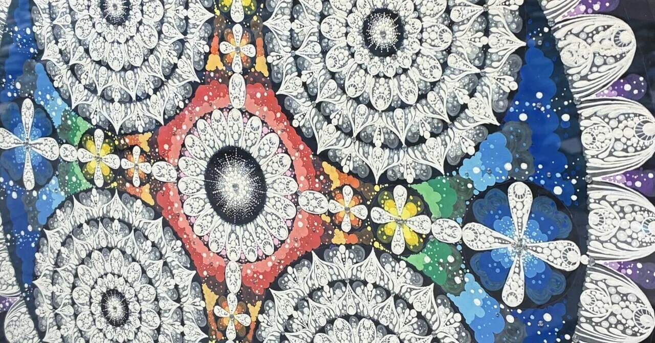 渡邊香花  曼荼羅 画業10周年を過ぎ思うこと｜曼荼羅アーティスト 渡邊香花