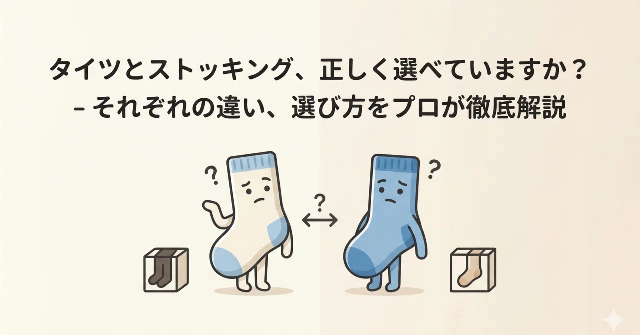 Can you choose between tights and stockings correctly? - Discussing the ...