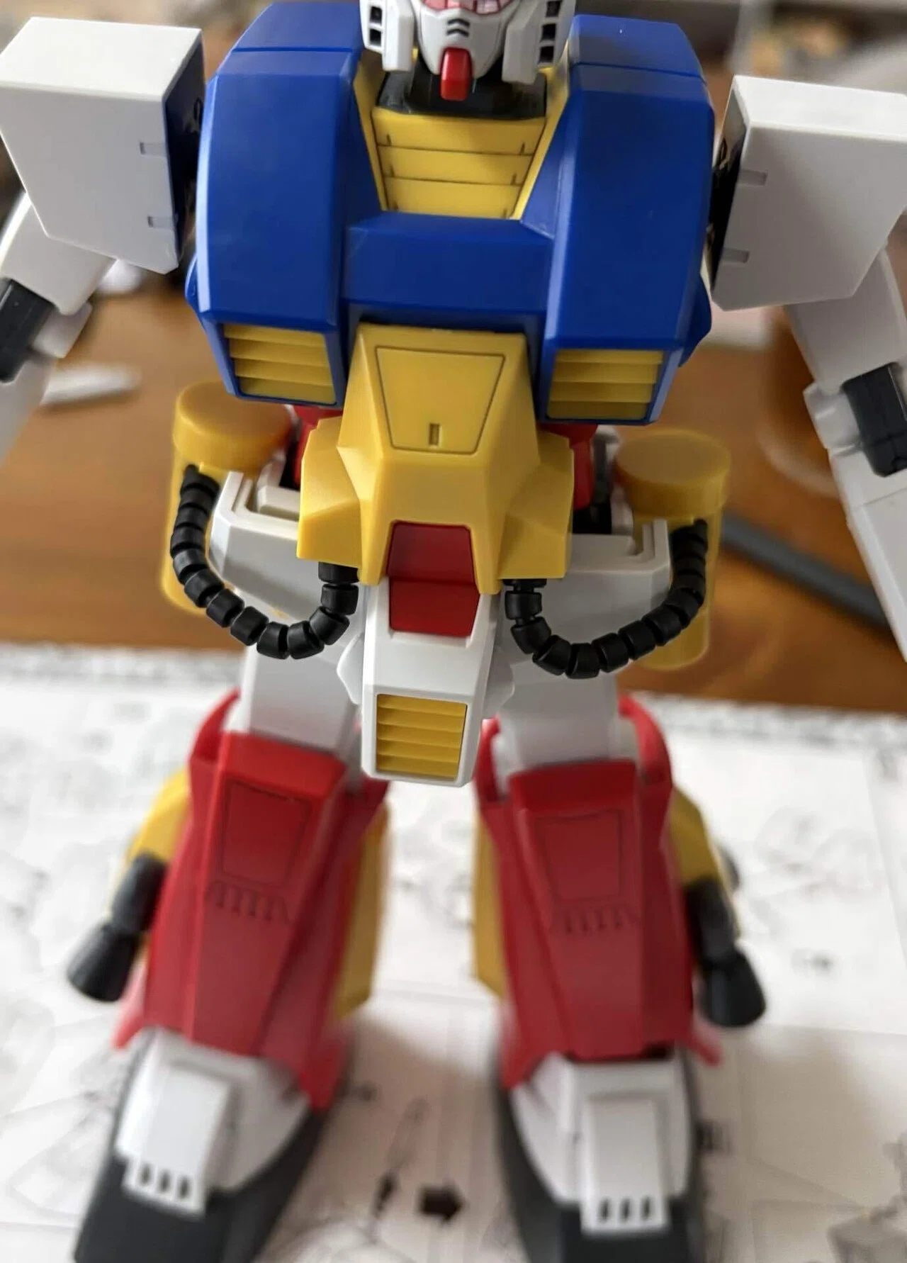 MGパーフェクトガンダムを作成&ちょい改造｜自由なダム・ガン