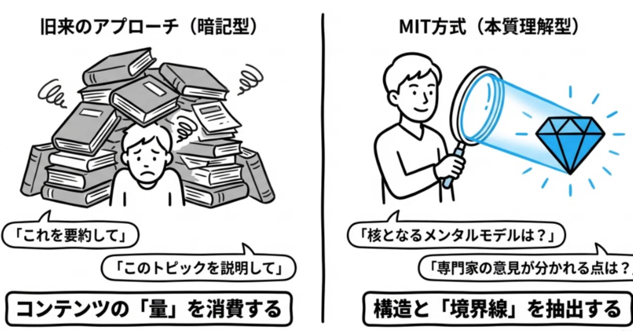 48時間で1学期分を学んだMIT院生の学習法—「メンタルモデル」からAIで