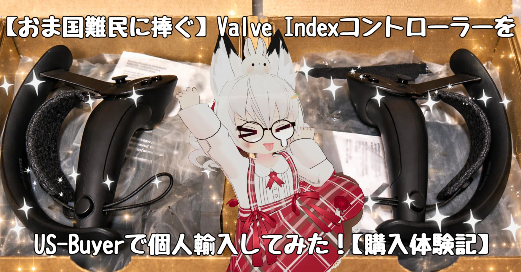 おま国難民に捧ぐ】Valve IndexコントローラーをUS-Buyerで個人 おま国難民に捧ぐ】Valve IndexコントローラーをUS-Buyerで個人