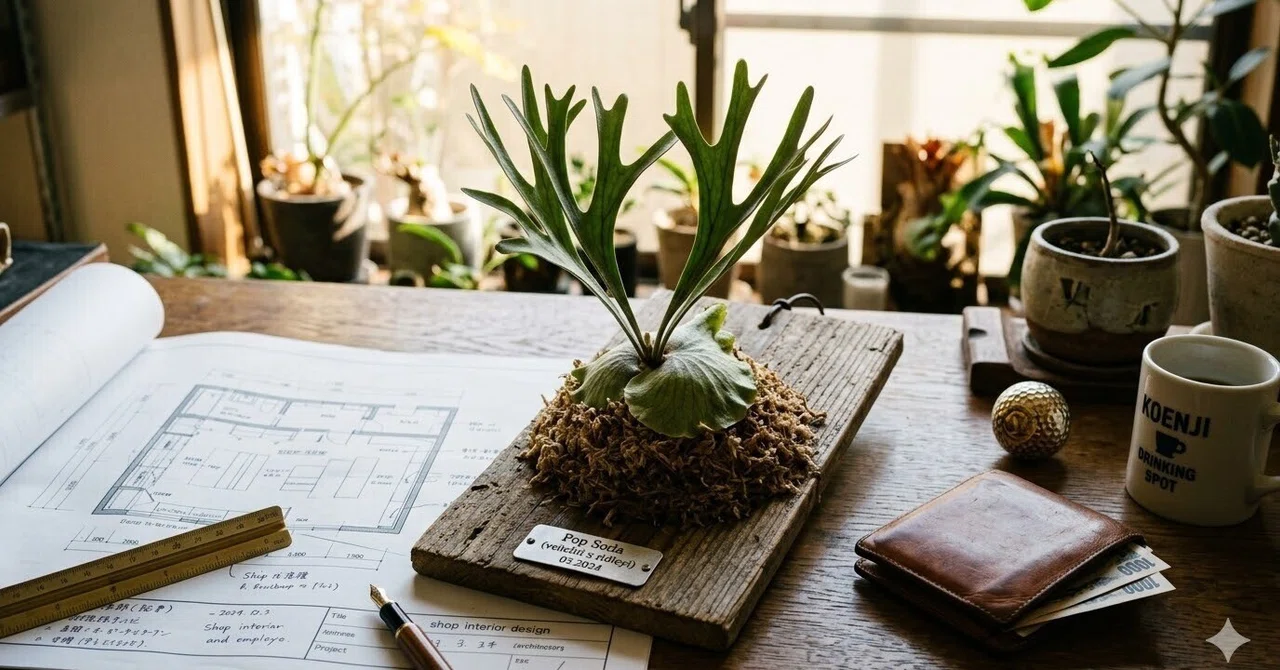 麋角狩」で見つけた運命の一株。予算オーバーは、未来の王への投資か