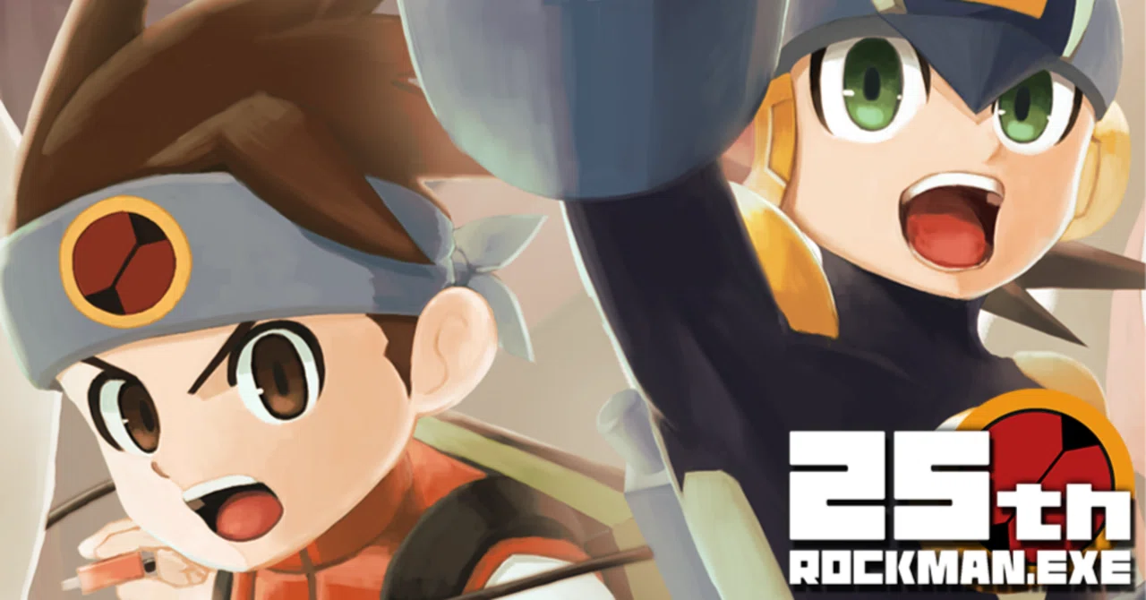 メイキング】ロックマンエグゼ25周年イラストを描く｜N-guchino