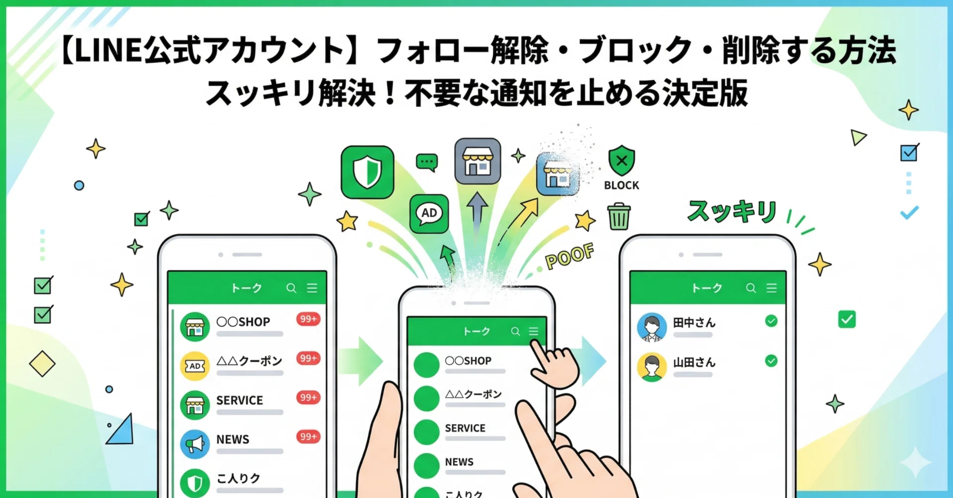 line フォロー 解除