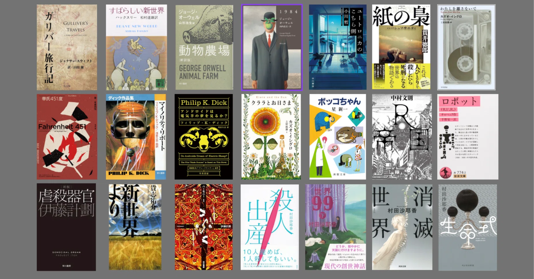 星新一の代表作はどれから読む？おすすめ名作と読む順番を徹底比較