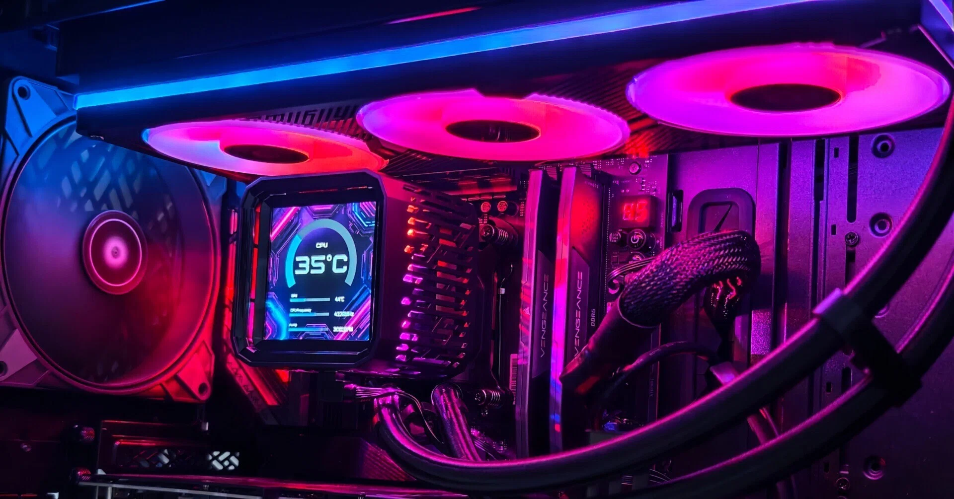 自作PC】ASRock - Phantom Gaming 360 LCDの感想、LCDカスタマイズの 