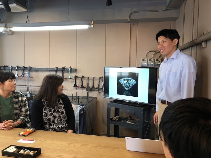 ツアレポ 光り輝く原石から選ぶ ダイヤモンド原石ネックレスづくりツアー 大ナゴヤツアーズ Note