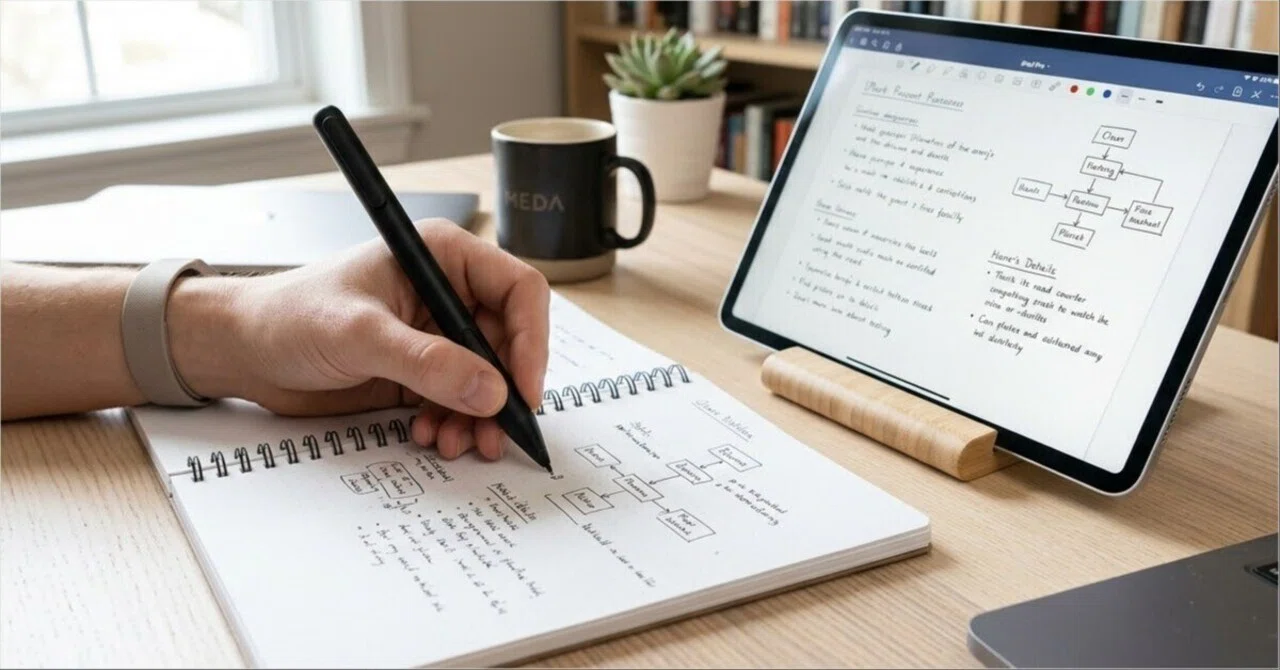 アナログ手帳をクラウドへ。手書きを共有する「スマートペン・デジタル