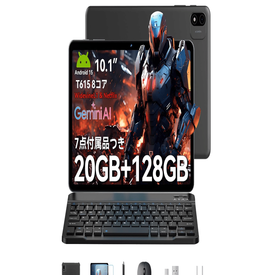 Alphawolf タブレット 10インチ Android 15 セット レビュー｜TAB