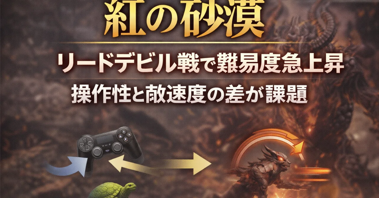 ⚔️ [Crimson Desert] Lead Devil Battle Suddenly Difficult: The Gap ...