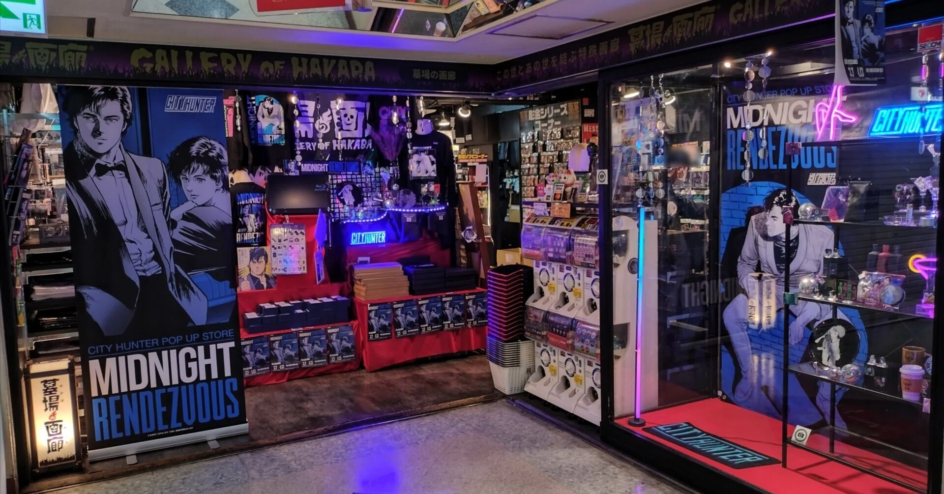 イベント】『墓場の画廊』の「CITY HUNTER POP UP STORE -Midnight