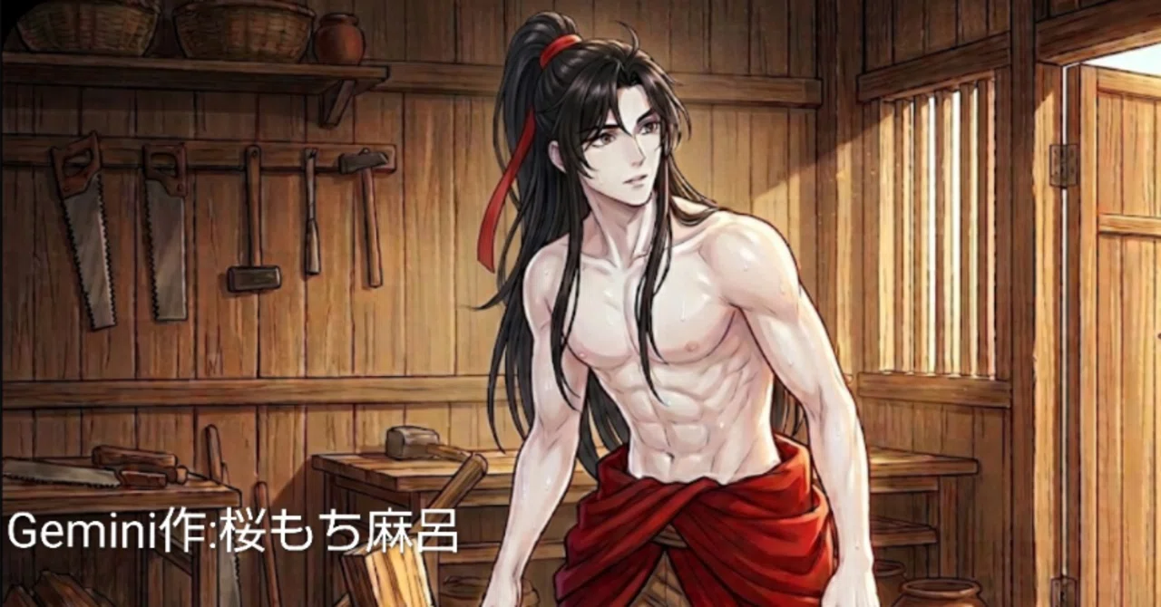 目を閉じて！早く」花城の肉体美に謝憐ドキドキ【天官賜福】ファンの神