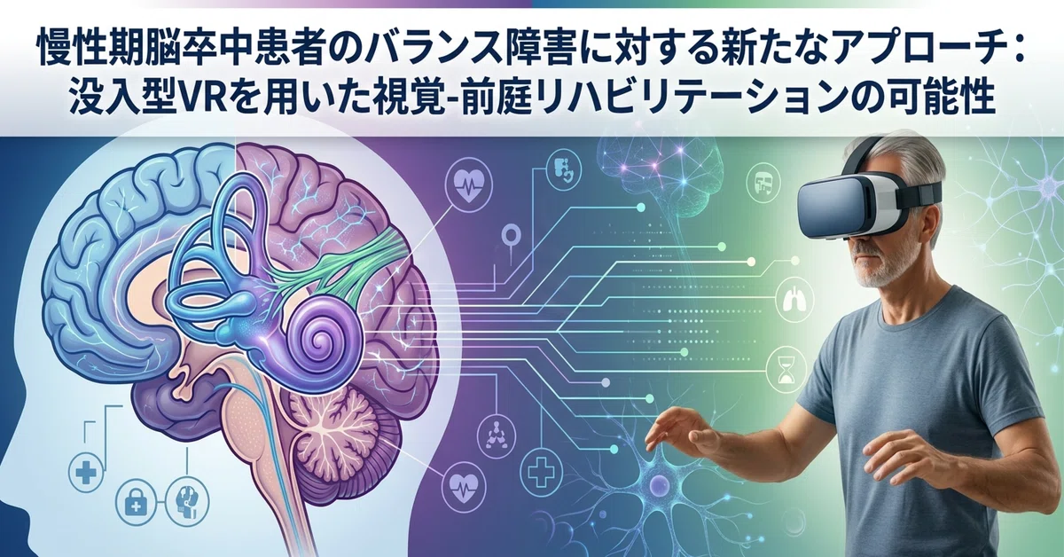 Visuo A New Approach to Balance Impairment in Stroke Patients: The Potential ...