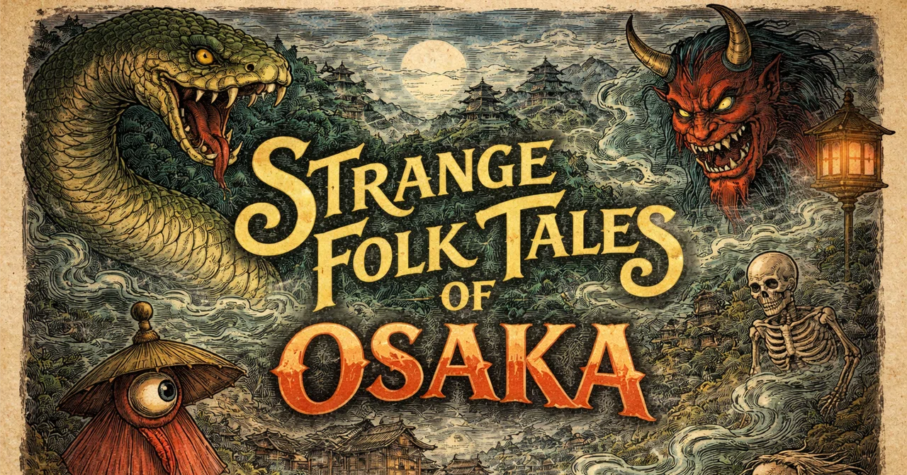 27 英語ZINE Strange Folk Tales of Osaka｜たこやき出版（仮）への道