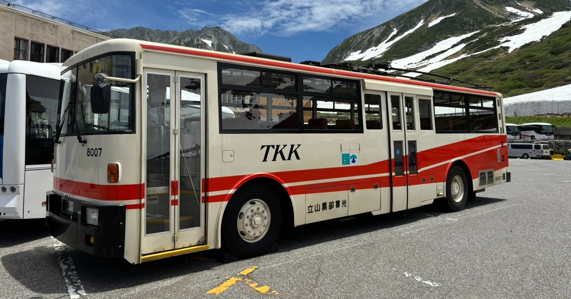 4月15日加筆】立山トンネルトロリーバスの車両が2両も保存されていた