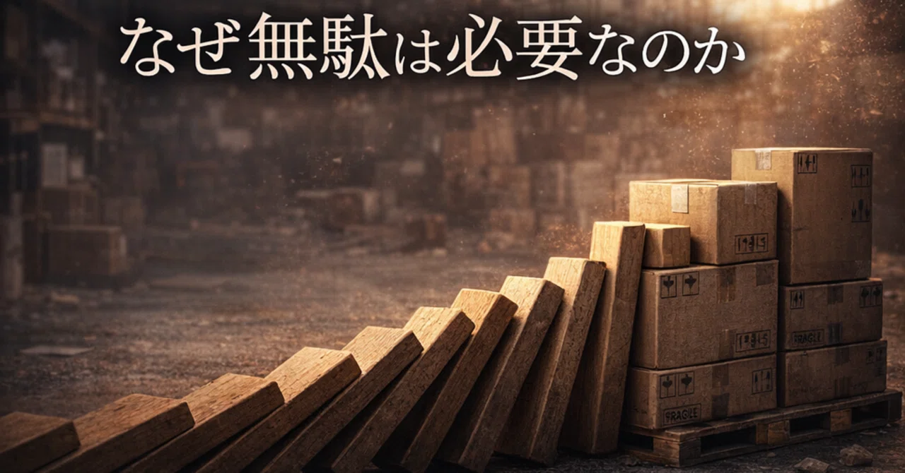 なぜ無駄は必要なのか|ビトレクトマン