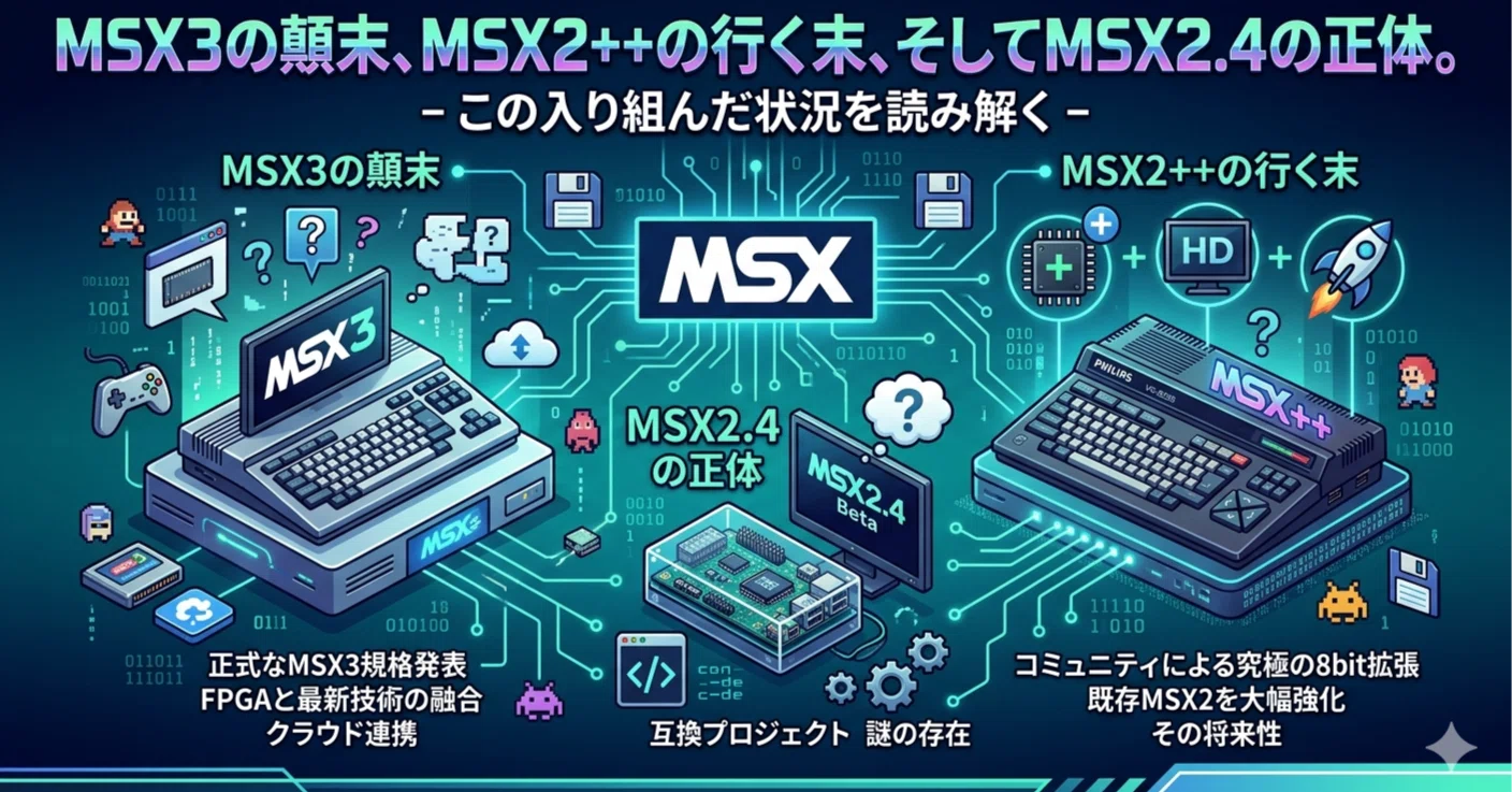 52 MSXが消える？｜とるすの