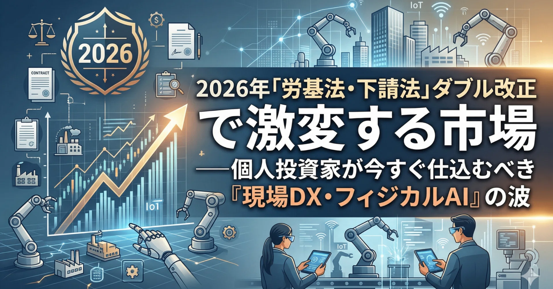 2026年「労基法・下請法」ダブル改正で激変する市場──個人投資家が今