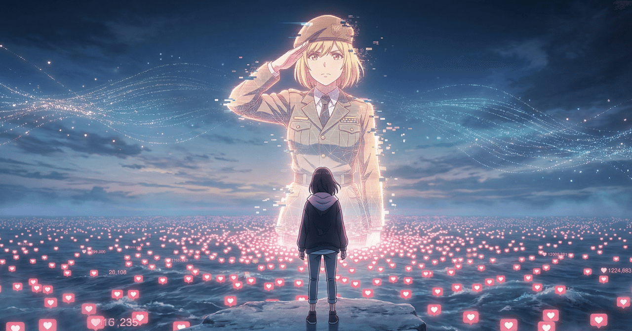 AI「愛国美女兵士」に100万人が騙された話｜情報の灯台