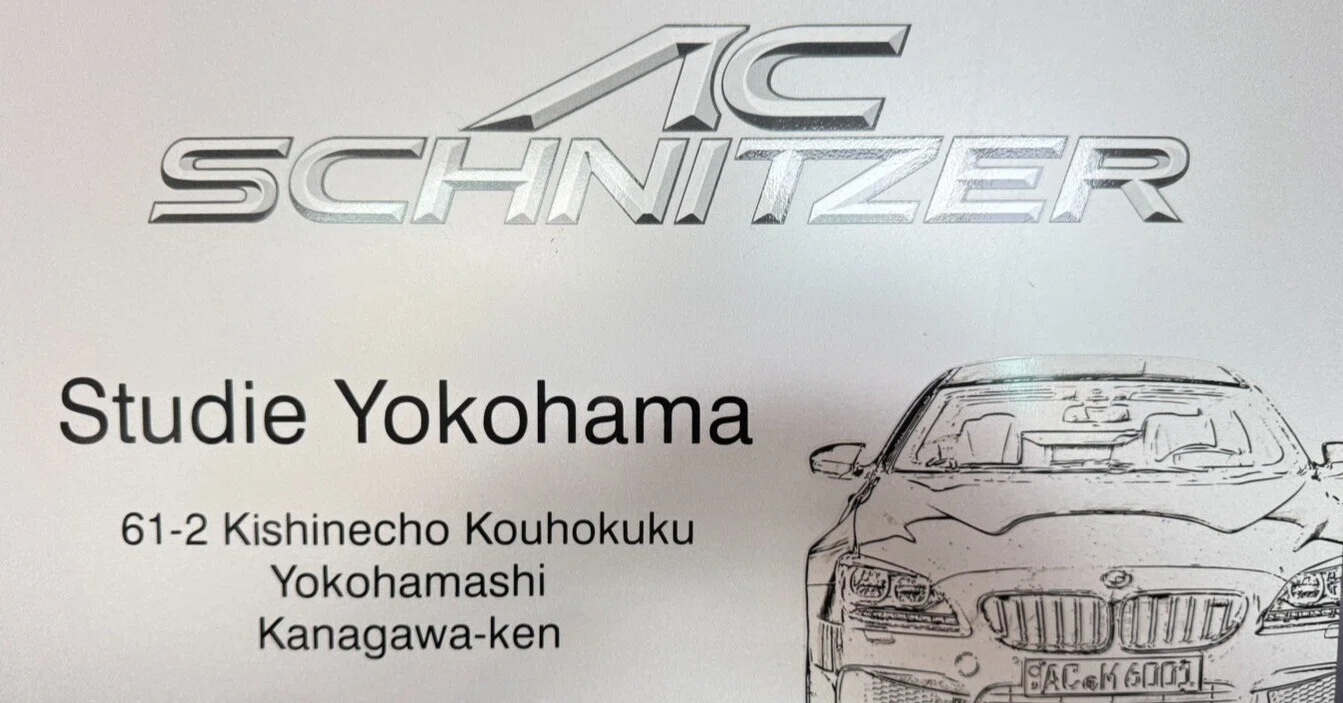 AC SCHNITZER｜Studie AG 相澤康弘