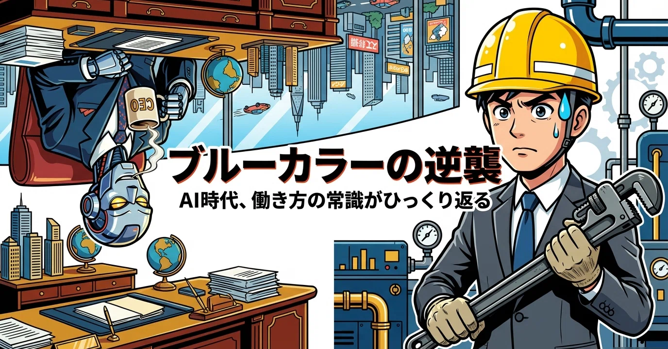 偏差値神話の終焉。高学歴が現場作業員を目指す「逆転社会」｜お気軽ラボ