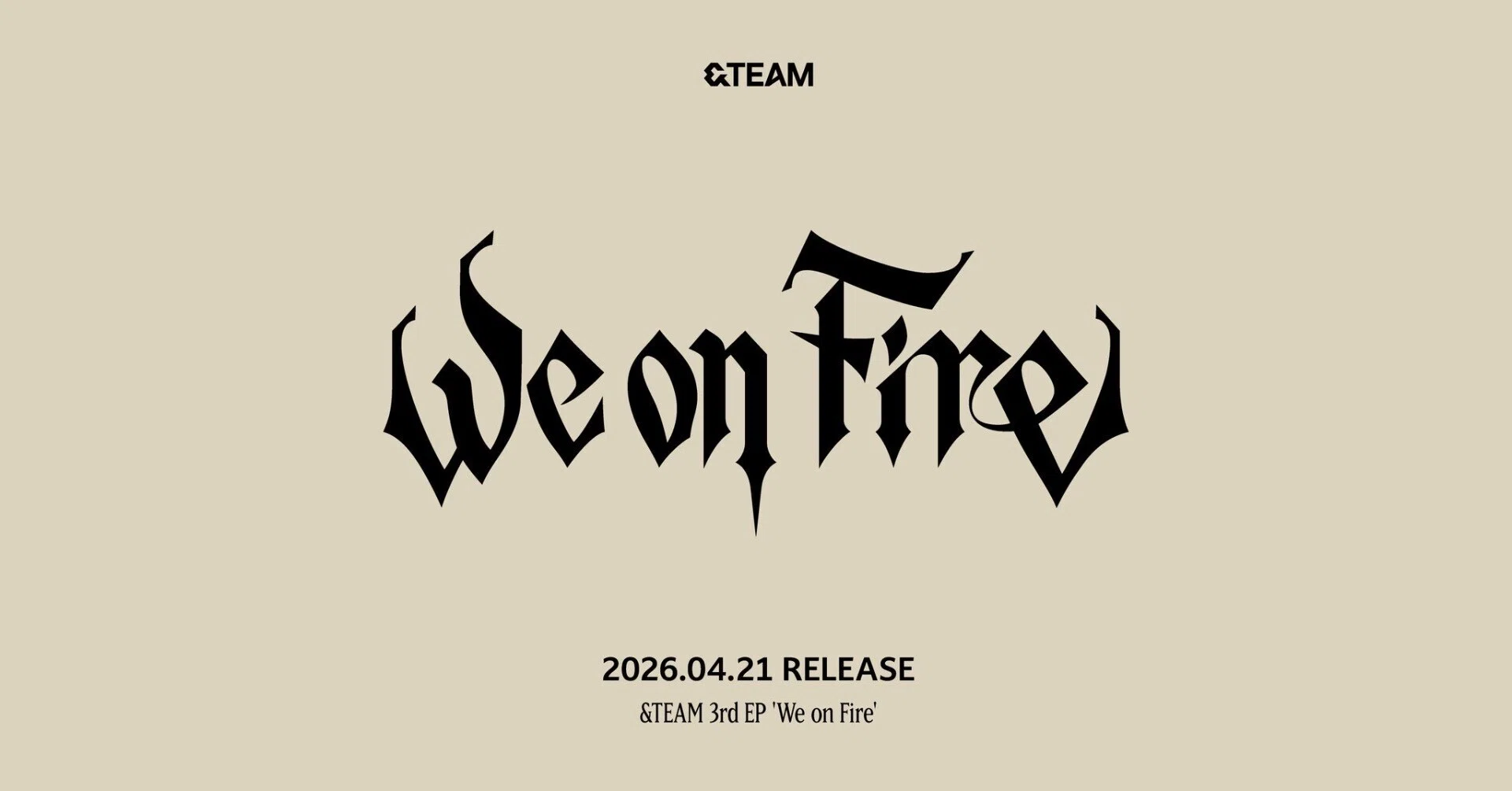 &TEAM 3rd EP『We on Fire』ユニットサイン会 当選ライン・ボーダー
