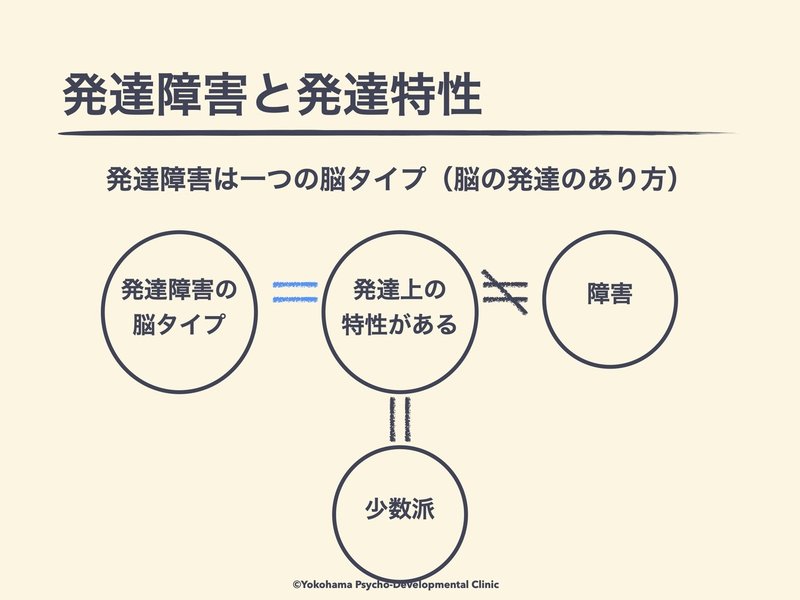 発達障害と発達特性