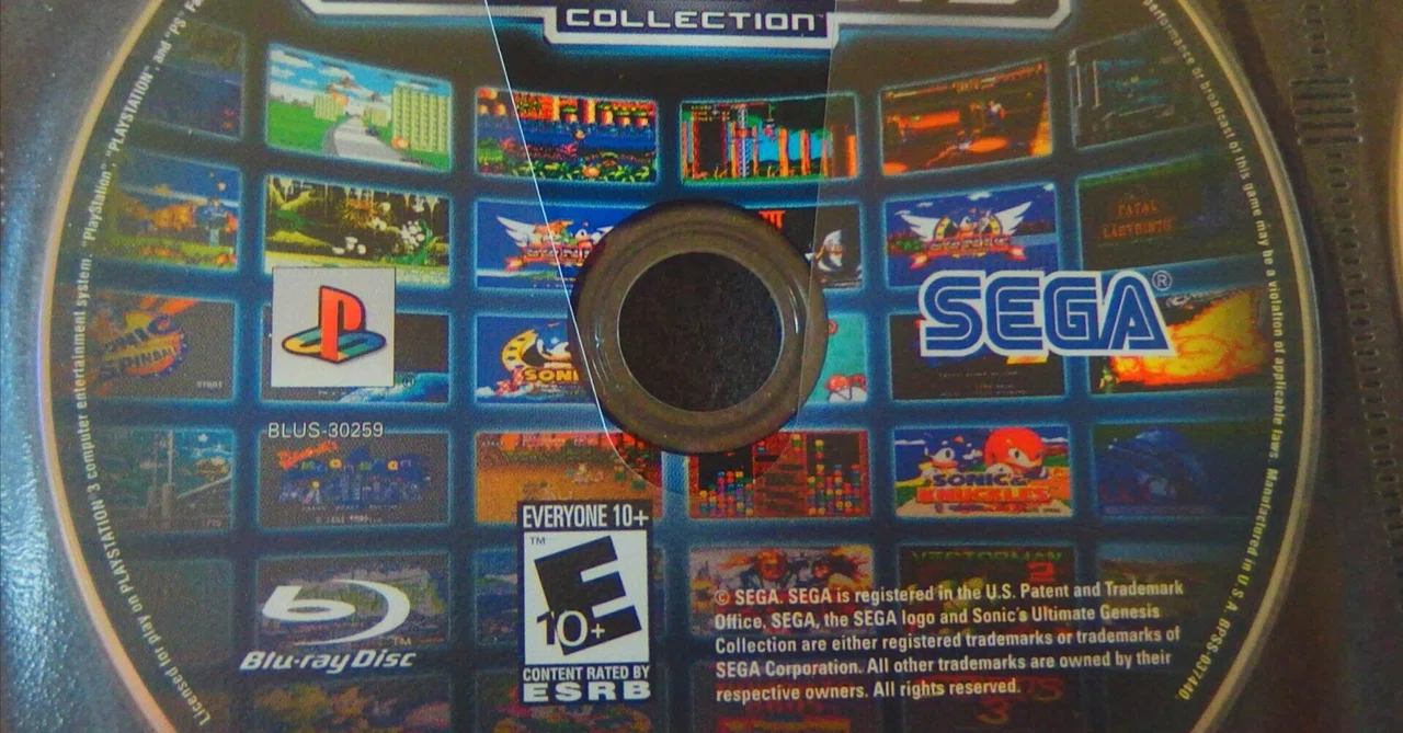 PS3・23.「SEGAジェネシス＆メガドライブコレクション」50タイトルプチ