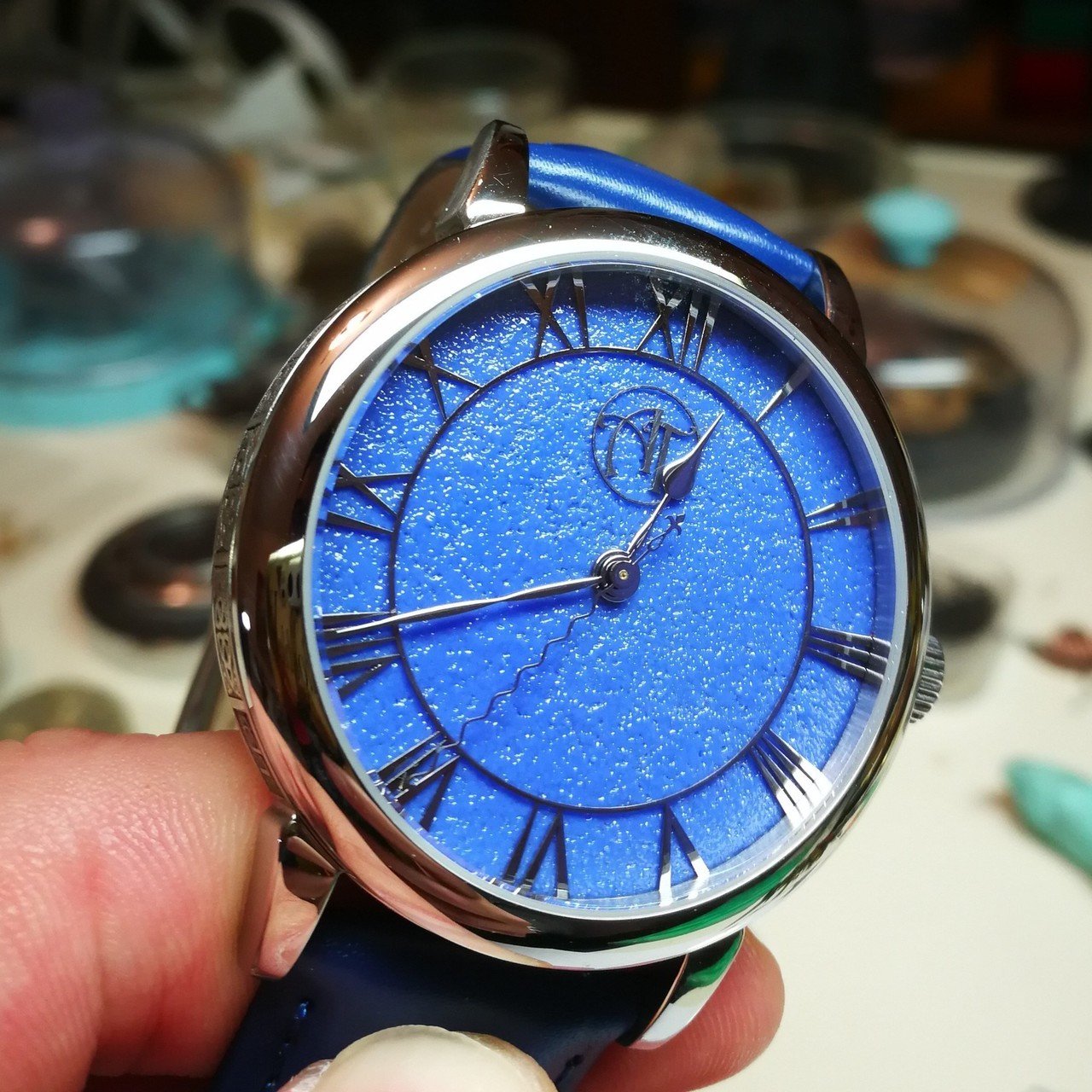 インテリア時計 NAO 世界の超マイナー時計図鑑 No46 スイス Antoine Tavan 1805 何か擦り