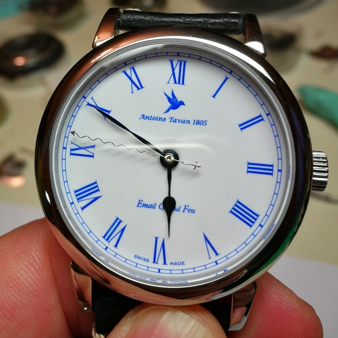 世界の超マイナー時計図鑑 No46 スイス Antoine Tavan 1805 何か擦り