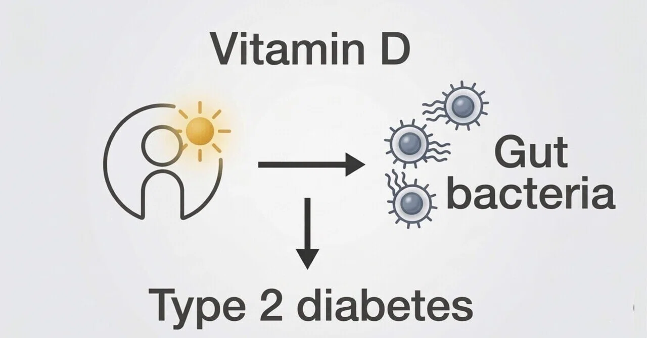 最新｜ビタミンDと腸内細菌が2型糖尿病を左右する：腸内環境を介したビタミンDの血糖調節メカニズムに迫る最新レビュー