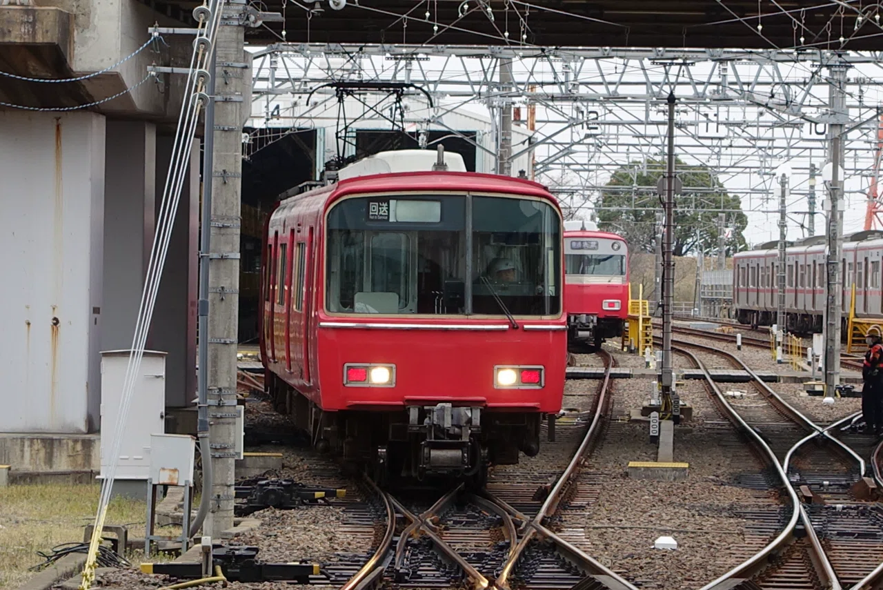 さようなら、保護棒無し鉄仮面】名鉄6500系 6508F＋6800系 6812F 舞木