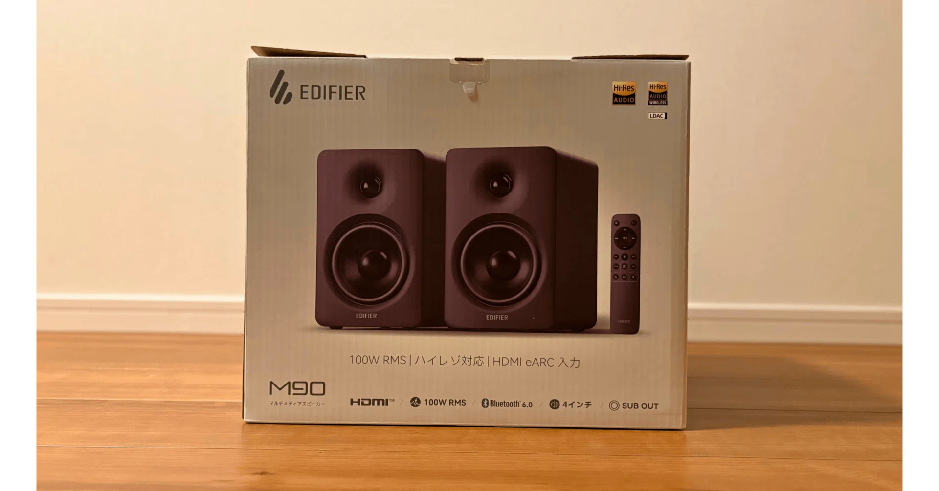 EDIFIER M90を買って正解だった。テレビもPCも、この一台で全部が