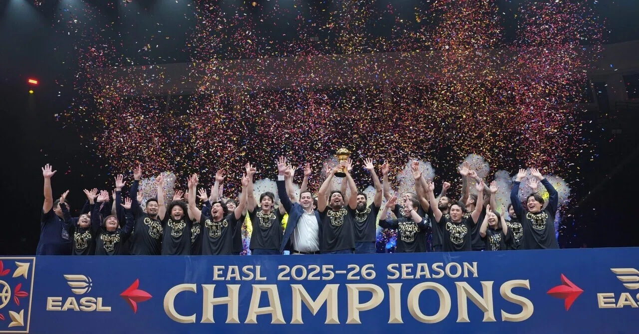 宇都宮ブレックス、EASL初優勝🏆Bリーグ勢3年連続優勝という快挙を達成